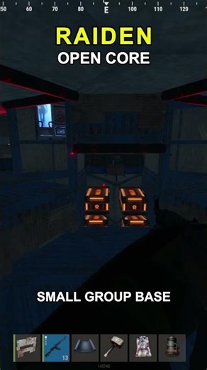 🔥RAIDEN - OPENCORE SMALL GROUP BASE #rustbase