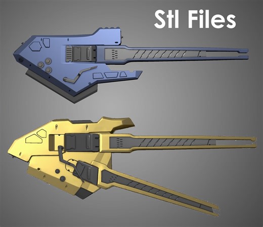 Death Stranding 2 Inspired Guitars - STL File for 3d Printing - Etsy