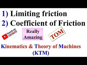 Limiting Friction, Coefficient of friction, limiting force of friction #KTM #TOM #friction