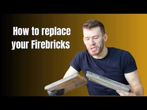 How and when do you replace firebricks?