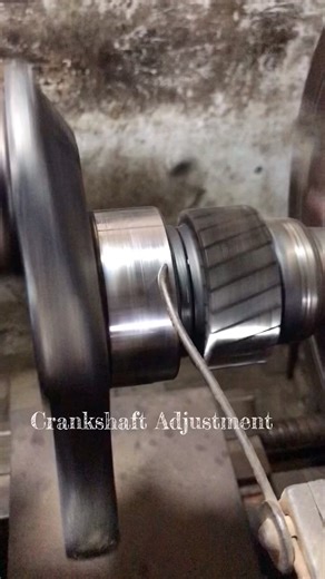 Crankshaft adjustment testing new trick #equal #😯#version #marrvilous #shorts #usashorts #yt