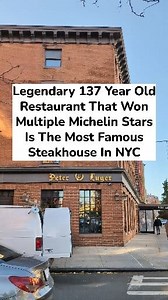 The Most Legendary Steakhouse In NYC! This Steakhouse That Began In 1887 Is Well Known By Everyone Even Outside NY. Their Famous Porterhouse Steak Comes Out Sizzling With Tons Of Butter. I Would Definitely Recommend Getting Their Burger, Which Is Only Available For Lunch. Be Prepared For A Wait For Dinner. 📍 Peter Luger Steak House - 178 Broadway, Brooklyn, NY 11211 | JonathanChoi1
