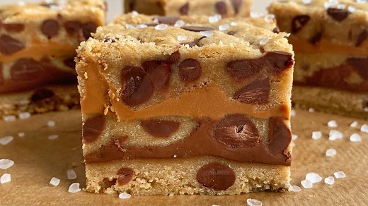 1.5M views · 16K reactions | Triple Layer Cookie Bars  Some...