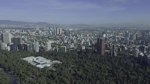 Big park near the city - Free Stock Video