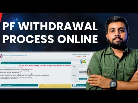 PF Withdrawal Process online | How to withdraw pf online latest process | epf online claim forms