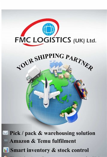 📦 Every successful business needs a logistics partner they can trust. At FMC Logistics, we provide end-to-end warehousing and fulfilment solutions designed for modern eCommerce and global trade businesses. 🌍 Whether you need secure storage, fast order fulfilment, or smart stock management, our team ensures your cargo is handled professionally. ✨ Why Choose FMC Logistics? • 🛡️ Secure & modern warehousing facilities • 🚚 Fast pick, pack & dispatch services 🚛 Your growth is our priority. #Logis