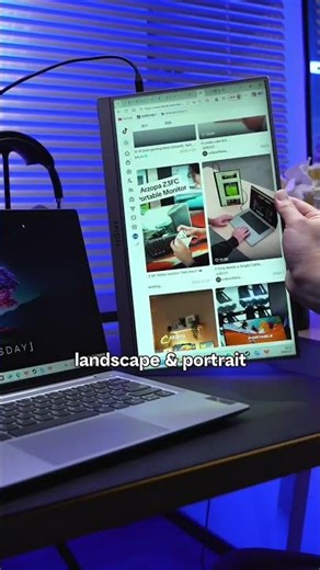Say Goodbye to Single Screen Limitations #DualScreen #LaptopSetup