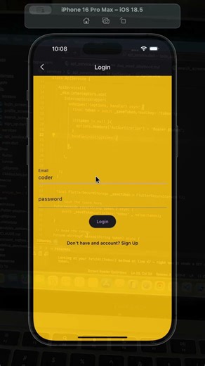 Auth Flow Working | Flutter + Node.js + MySQL #nodejs #flutterdev