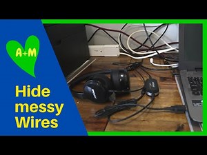 How to hide messy wires