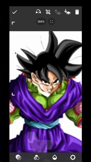 Goku and piccolo fusion #dragoball #piccolo #goku #anime #mastermindm1014ff