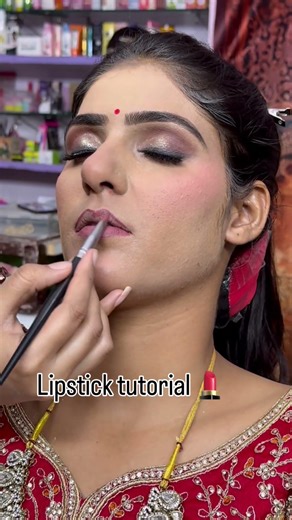 Lipstick tutorial 💄 #lipstick #makeup #makeupartist