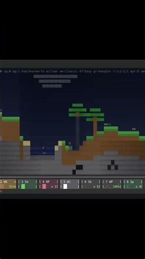 Termcraft | Terminal based sandbox survival