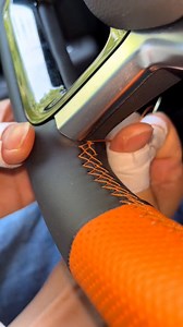 80K views · 922 reactions | How to end the stitch 瑱 #sewing #steeringwheelcover #tutorial #tips #cars #automobile #interiordesign #diy | MaxSpeeding | Facebook