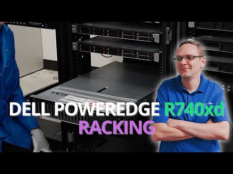 Dell PowerEdge R740xd | How To Rack a Server | Server Racking | Sliding Rails | Rackmount Server