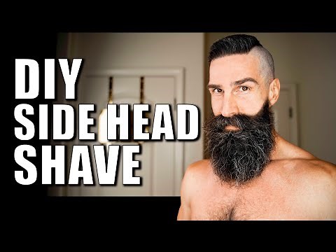 Haircut DIY Side Head Shave #haircut #diyhaircut