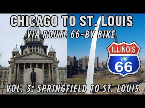 Chicago To St Louis By Bike Via Route 66 Springfield To St Louis