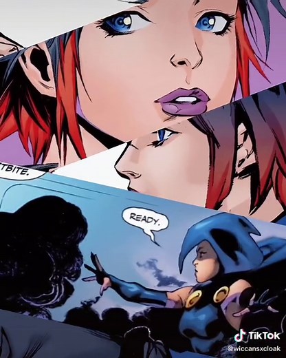 i finally figured out how to make animated panels 😃 #dcravenedit #ravenedit #dccomics #dccomicsedit #ravencomicedit