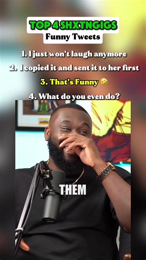 Top 4 Funny Tweets from ShxtsNgigs Podcast