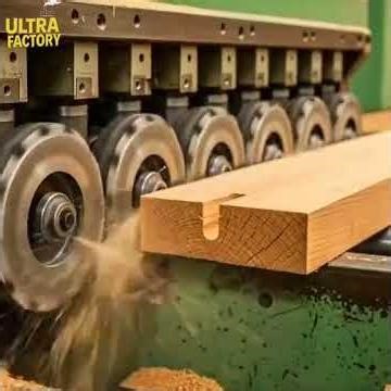 Advanced Wood Processing Plants Timber Transformation #wood #fyp #transformation #woodworker