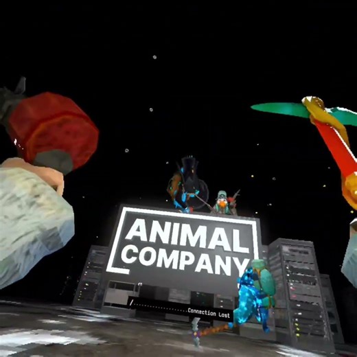 AC LOADING SCREEN 📺 #animalcompany #gorillatag #vr