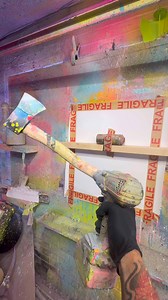 110K views · 714 reactions | The red paint went on the wrong side of the paper as planned so I ended up painting this "Dangerous games" upside down 藍 ... all good fun - enjoy the process #artprocess #artoftheday #processvideo #abstractart #jaws #film #game #shark #sea | LP Edits UK | Facebook