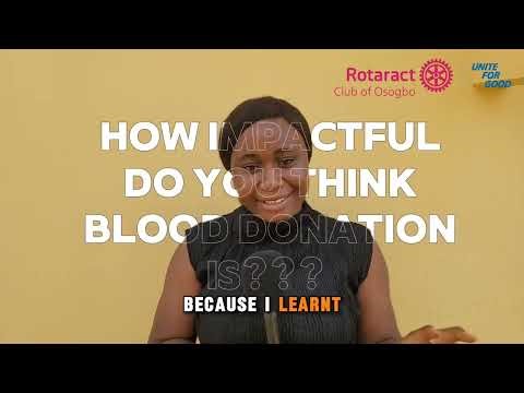 BLOOD DONATION DRIVE