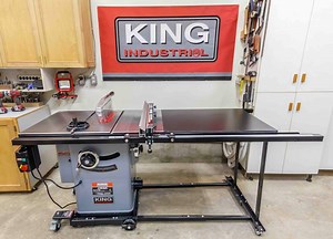King Canada is introducing the new Cabinet Table Saw with...