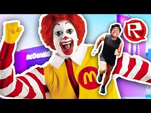 ESCAPING THE FAST FOOD RESTAURANT! | Roblox
