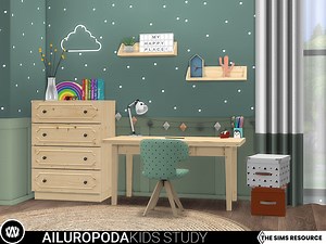 wondymoon's Sims 4 Study Sets