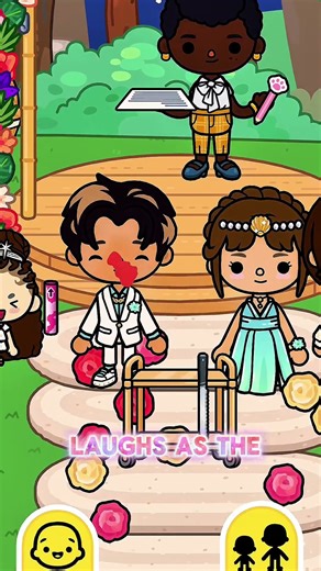 The Bride’s Sweet Prank 💙 She Refused the Cake!? | Heartwarming Toca Boca Wedding Story 💍#lovestory