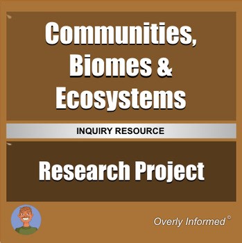 Communities, Biomes & Ecosystems Student-Led Research Project & Activity