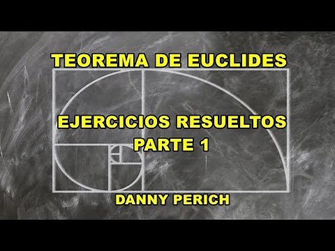 ✔️Teorema de Euclides | Parte 1 | Ejercicios Resueltos | Geometría Básica