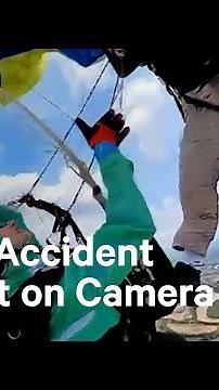 Paragliders Get Tangled in Mid-Air Collision