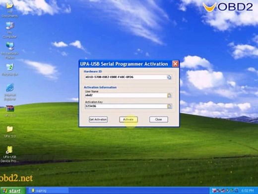 How to setup 1.3.0.14V UPA-USB Device Programmer