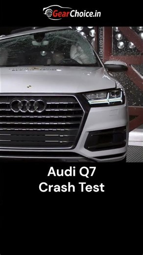 Audi Q7 Crash Test 💥 | How Safe Is This Luxury SUV?