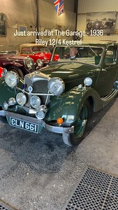 Just Arrived at The Garage 1936 Riley 12/4 Kestrel Link: https://www.robinlawton.com/cars/1936-riley-12-4-kestrel?page=vintage-classic-cars-for-sale&pg=1 One of the most distinctive sporting saloons of the pre-war era, the Riley 12/4 Kestrel is admired for its advanced aerolined fastback coachwork, lively performance and superb road manners. This 1936 example is believed to have spent its entire life in Norfolk, first registered in Norwich. During the 1950s the engine was upgraded to twin carbur