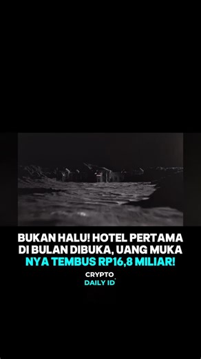 CRYPTO DAILY ID on Instagram: "Wisata ke Bulan memang belum bisa dinikmati dalam waktu dekat, tapi persiapannya sudah dimulai dari sekarang. Perusahaan rintisan GRU Space membuka pemesanan kamar “hotel” di Bulan, lengkap dengan rencana kompleks hunian futuristis yang terinspirasi arsitektur Palace of the Fine Arts di San Francisco. ​Meski baru diproyeksikan terealisasi sekitar enam tahun lagi, calon wisatawan sudah bisa mengamankan kursi perjalanan dengan membayar deposit fantastis. Biayanya ber