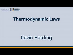 Thermodynamic Laws [Lecture]