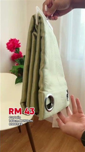 MR.DIY New Arrival Series: Curtain Essential Drapes