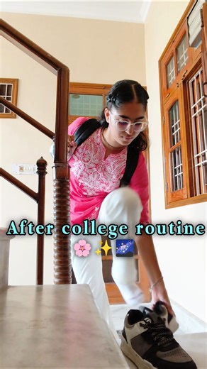 After college routine 🌸🌌#productivity #tired #aftercollege #routines #night #relatable #study