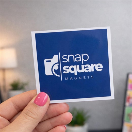 Custom Business Logo Magnet | Personalized Branded Photo Magnet | Corporate Gift, Business Card Magnet & Coworker Gift - Etsy