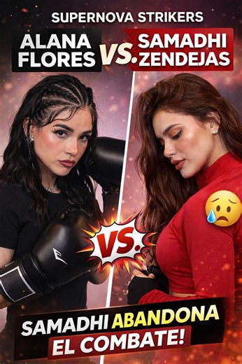 Mauricio Riveroll | Samadhi Zendejas se baja de la pelea de box que tenía con Alana Flores en el Supernova | Instagram