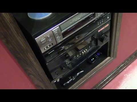 DIY Home Theater Room - Built-In Wall AV Rack