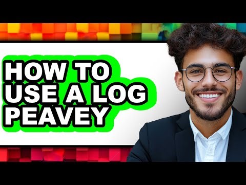 How to Use a Log Peavey (updated)