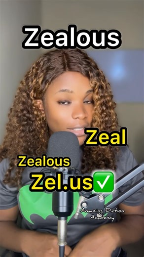 3.5K views · 77 reactions | Pronunciation of zealous and zeal. #learnwithprecious #amazingdiction #pronunciation #diction | Precious Chibuzor Eke | Facebook