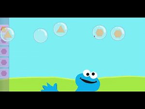Cookie Monster - Shape Pop | PBS Kids Game | Sesame Street Game | Learn Shapes