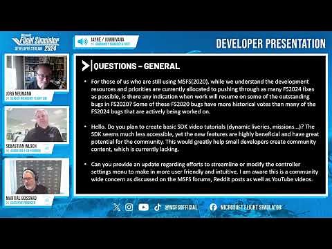 March 2025 Developer Stream | Microsoft Flight Simulator