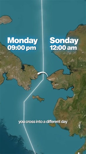 The US and Russia Are Only 2 Miles Apart 😳