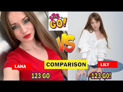 Lana vs Lily 123 GO Comparison | LILY VS LANA Biography , Age , Real Name ,Instagram Networth ||