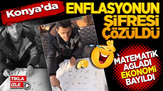 Konya'da Enflasyonun Şifresi Çözüldü: "Matematik Ağladı, Ekonomi Bayıldı"